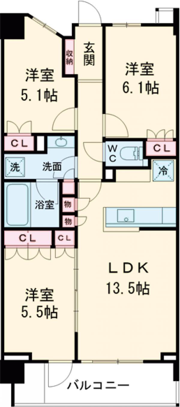 1/6 間取