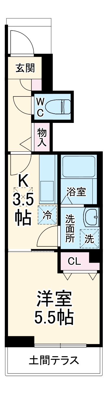 リヴェール瑞穂の間取り