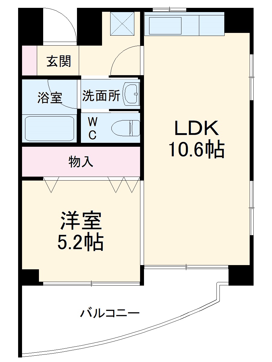 新倉ビルの間取り