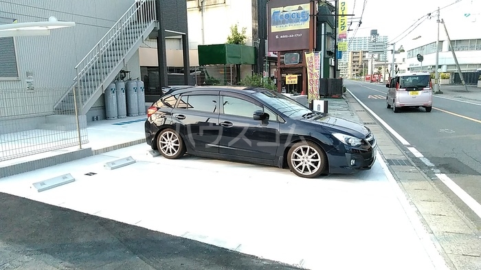 3/11 駐車場