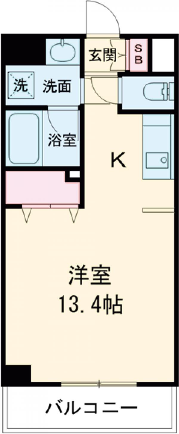 ＩＳＭ中野坂上の間取り