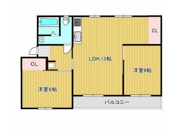 ガーデニア甲斐の間取り