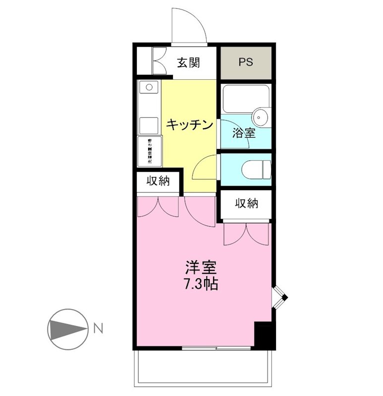 第2渡辺ビルの間取り