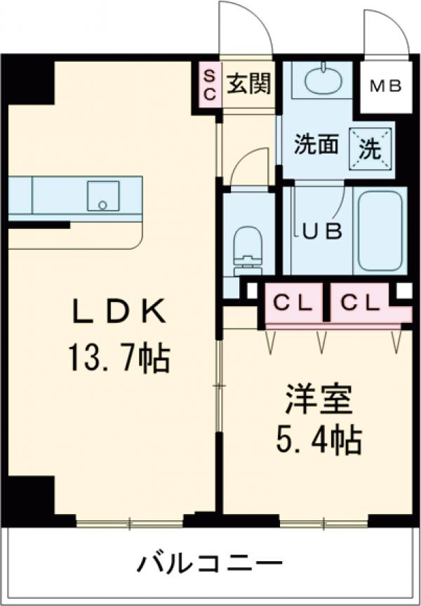 Ｌｅａ　Ｈａｌｅの間取り