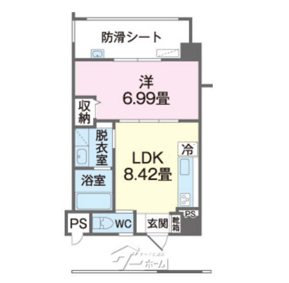 ハレモエの間取り