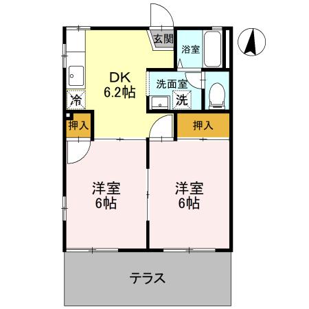 2/3 間取