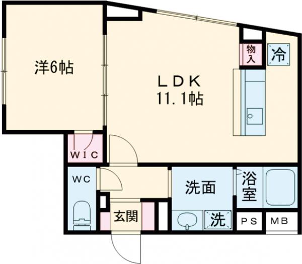 VISTA IZUMIの間取り