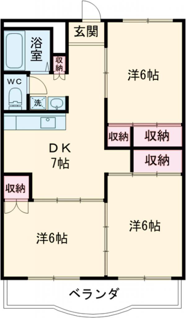 アヴァンティの間取り