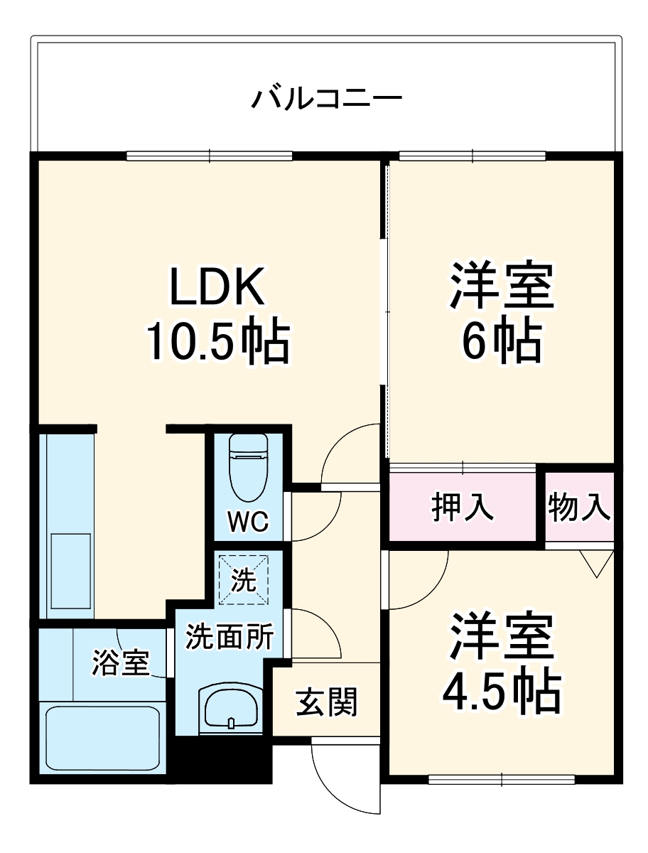 2/3 間取
