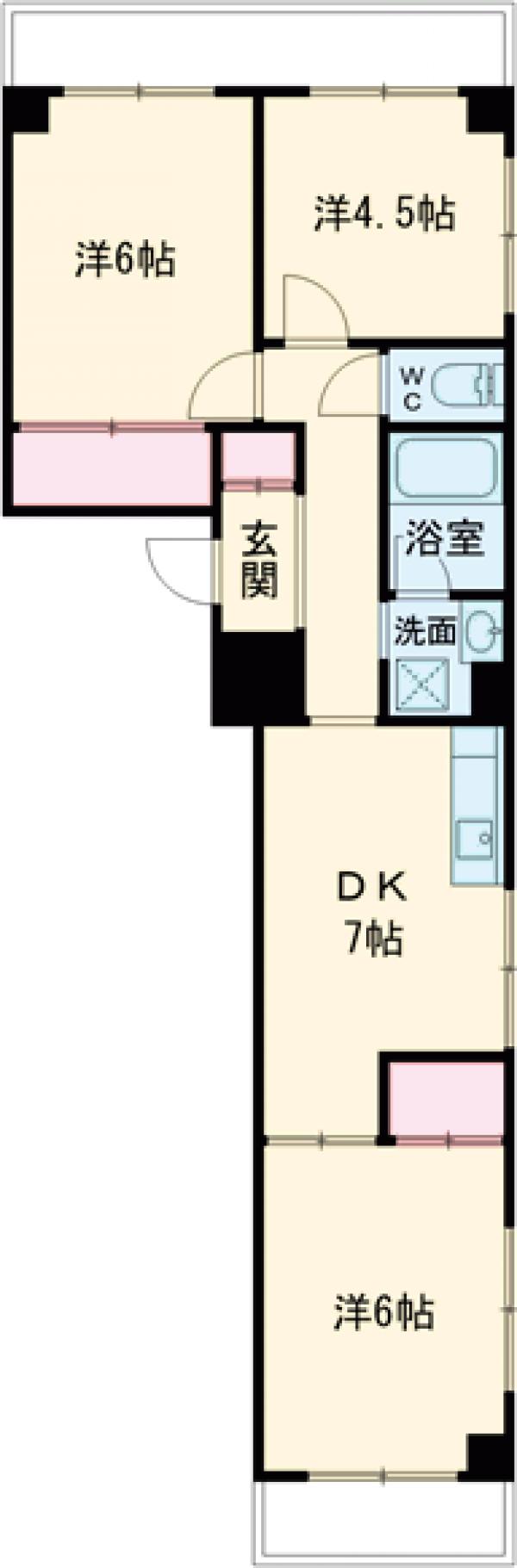 2/4 間取