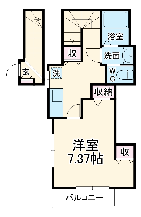 スマートテラスⅣの間取り