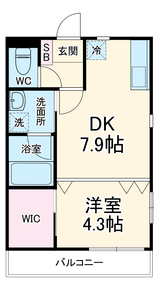 大宮パークハイツの間取り