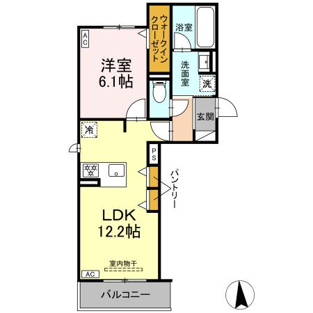 サザンガーデンやまはの間取り