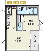 2/11 間取