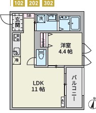 2/11 間取