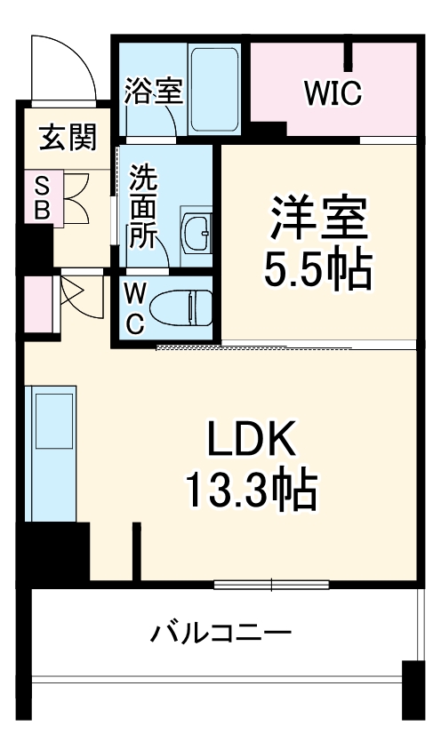 1/3 間取
