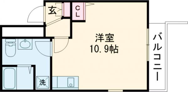 CREAL門前仲町の間取り