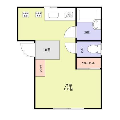 プラザ滝頭IIの間取り