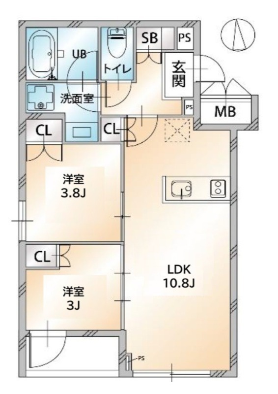 creal墨田eastの間取り