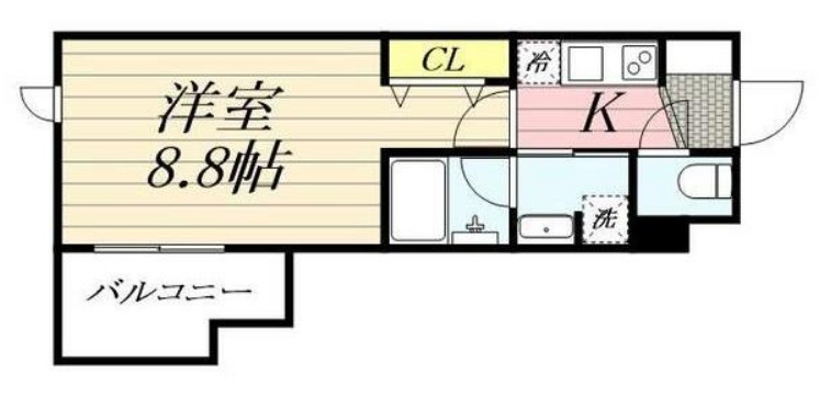 CLASSEUM飯田橋の間取り