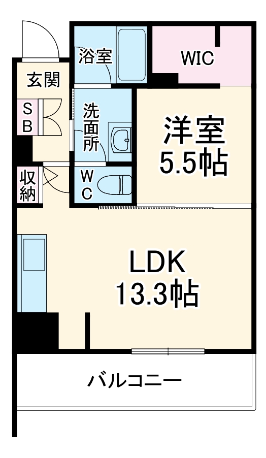 1/3 間取