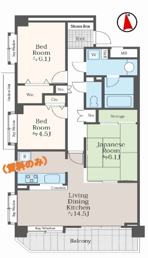 1/7 間取