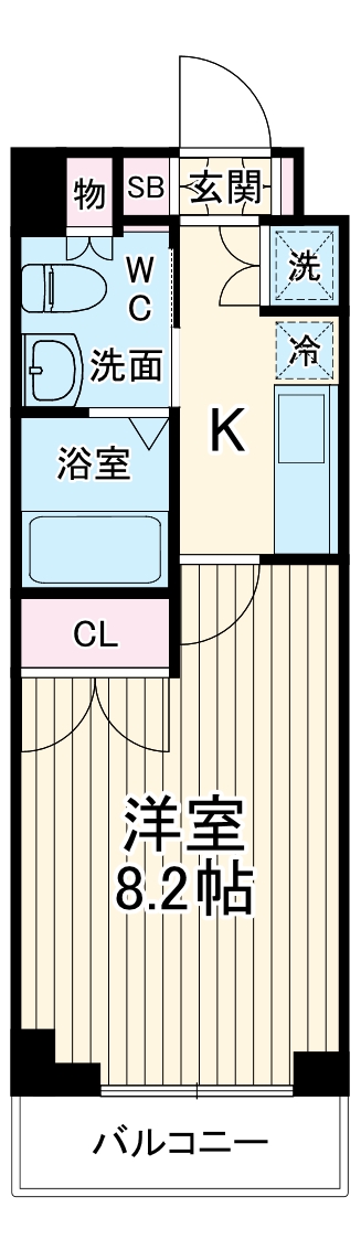 ステージグランデ宮崎台の間取り