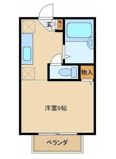 サニーコート秀和の間取り