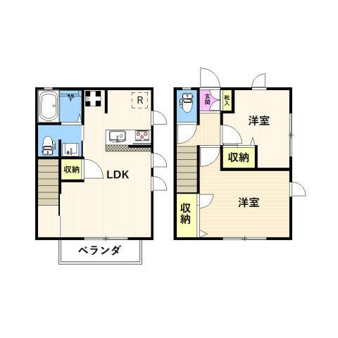 メデル綾西の間取り
