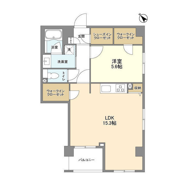 Daffitto天王洲の間取り