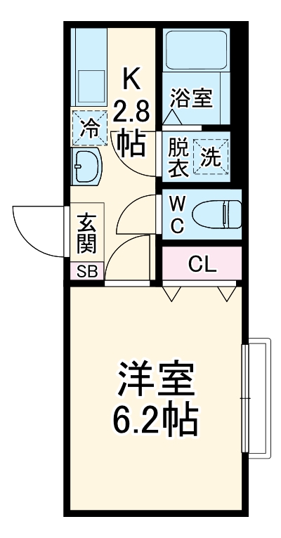 パークアベニュー川越の間取り