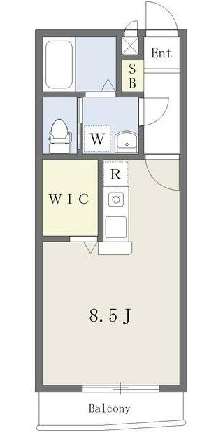 シャイン一番町の間取り
