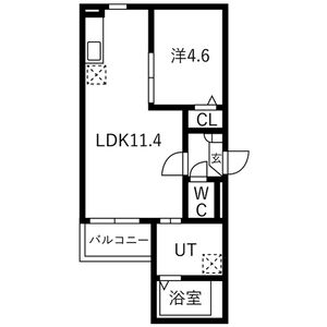 Jack higashiajimaⅡの間取り