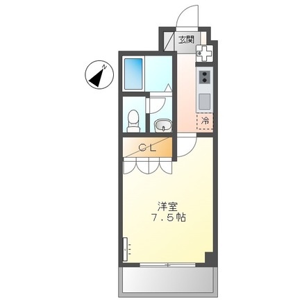 アメニティ白楽の間取り