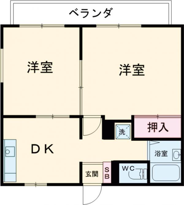 メゾンTAKA E棟の間取り