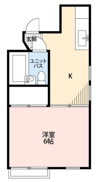 舟寄ハイツの間取り