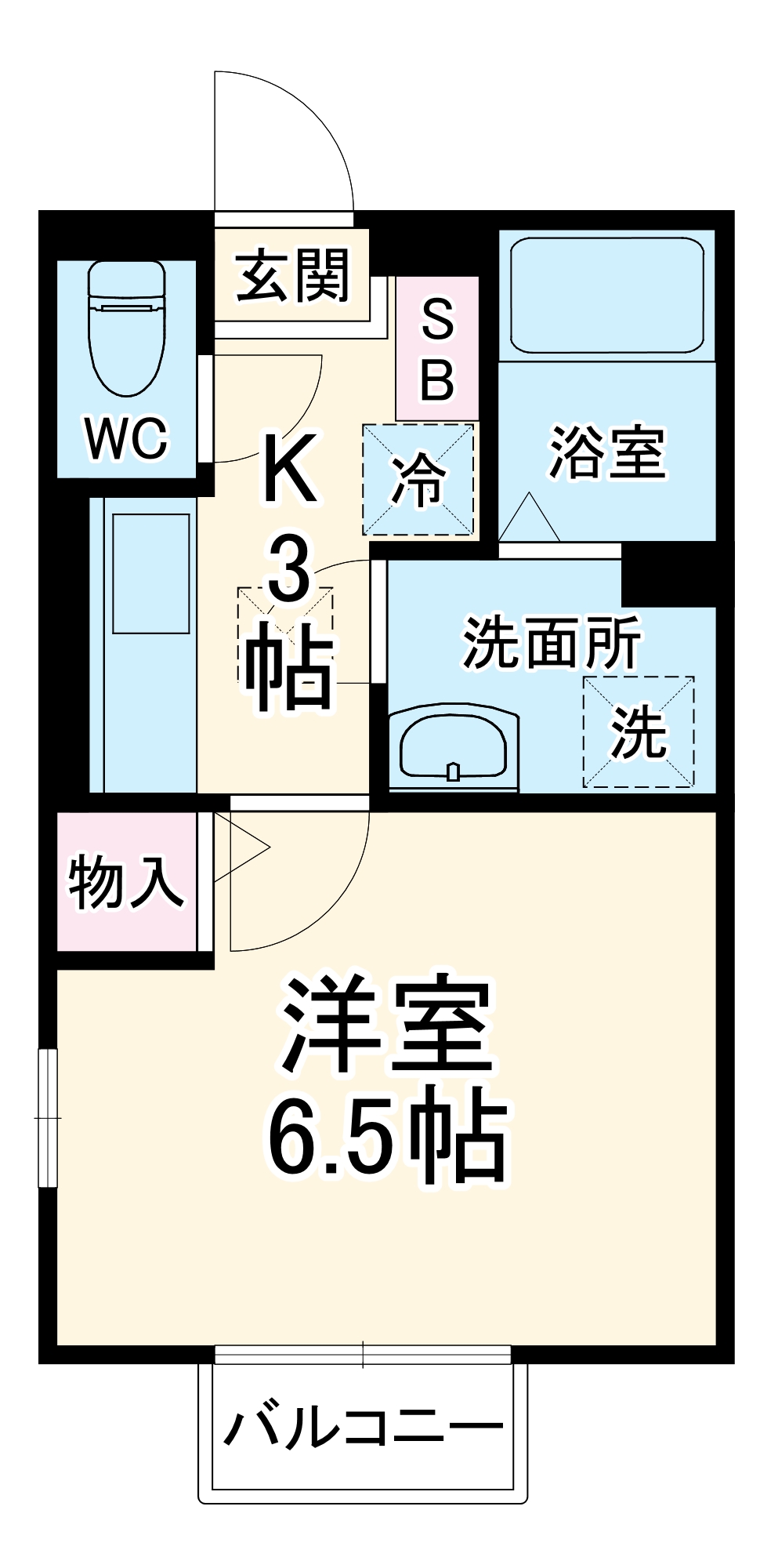 プレミールの間取り