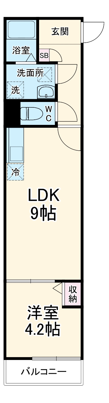 エスペランサ本郷町の間取り