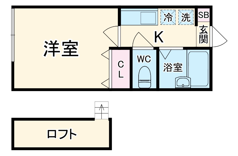 ブランノワール上大岡の間取り