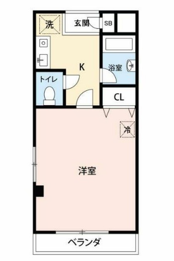 ロジュマン幕張の間取り
