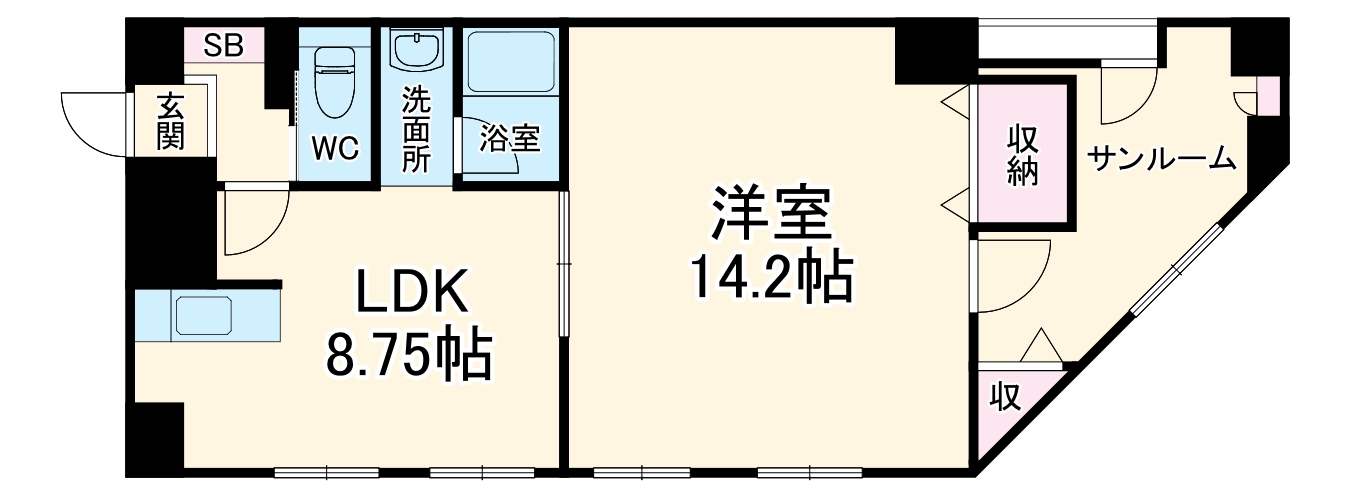 ISグランデセンター北の間取り