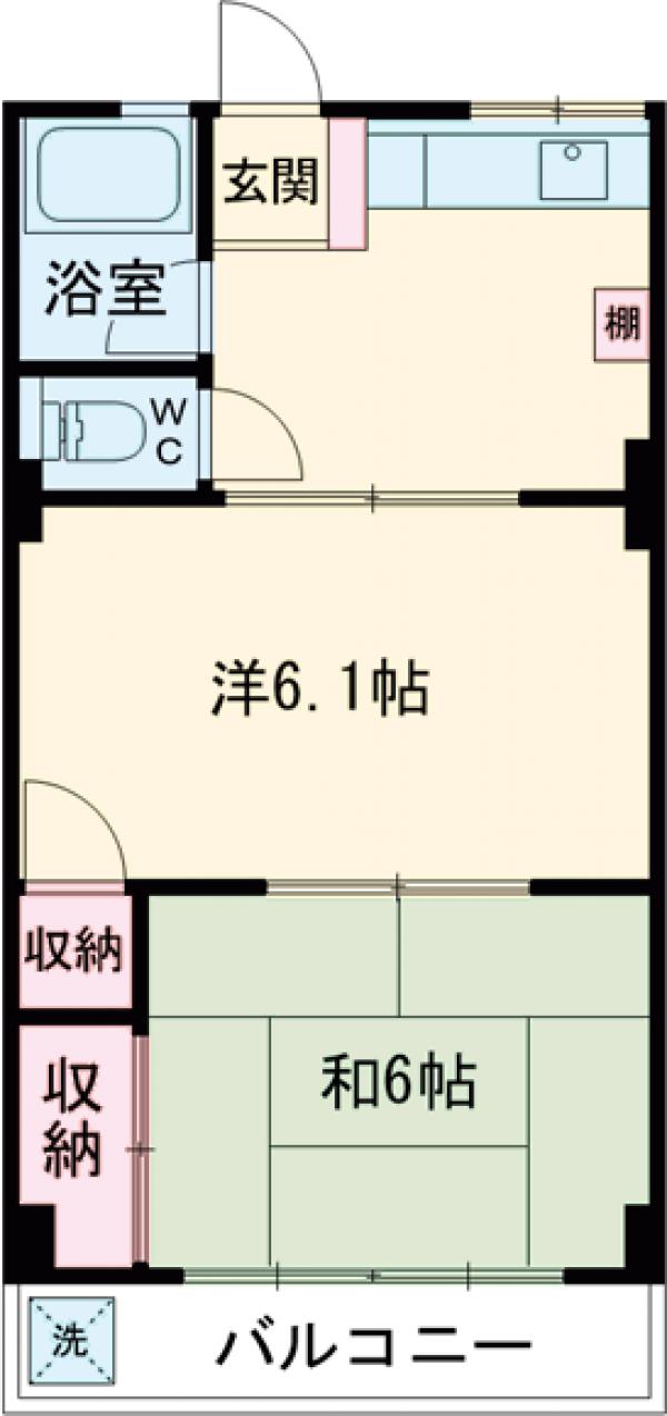 山口ビルの間取り