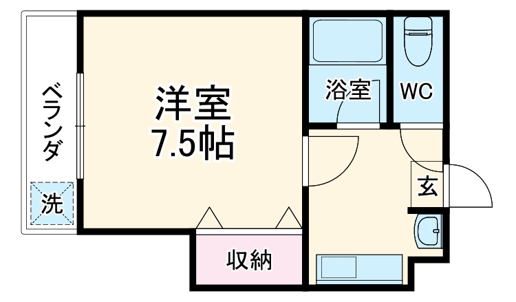 エタージュMRの間取り