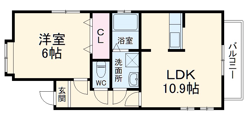 アネックス レイメイの間取り