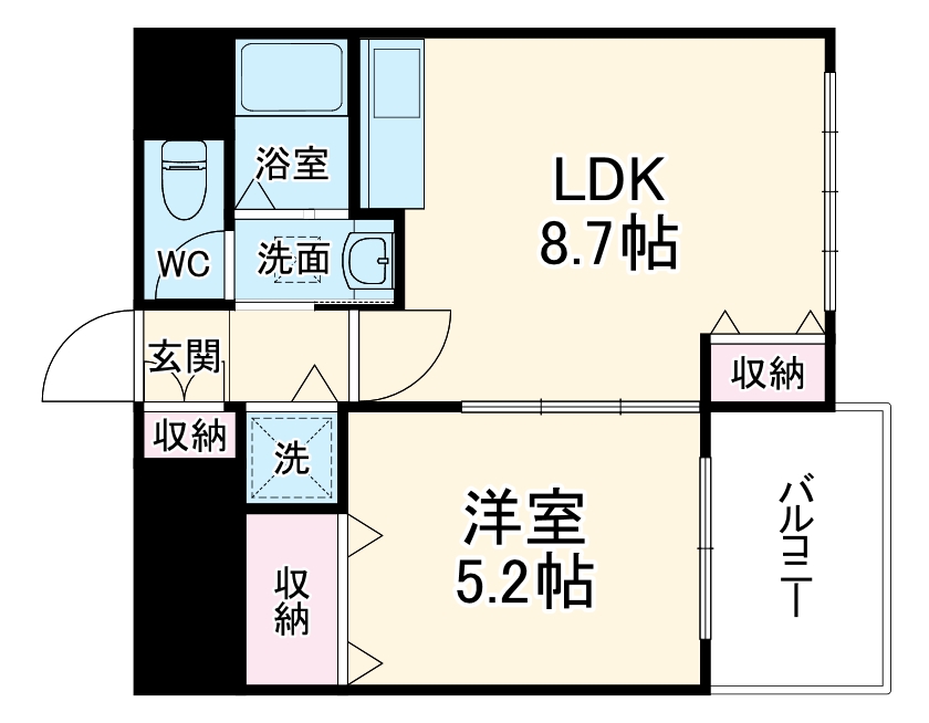 プランタン横浜の間取り