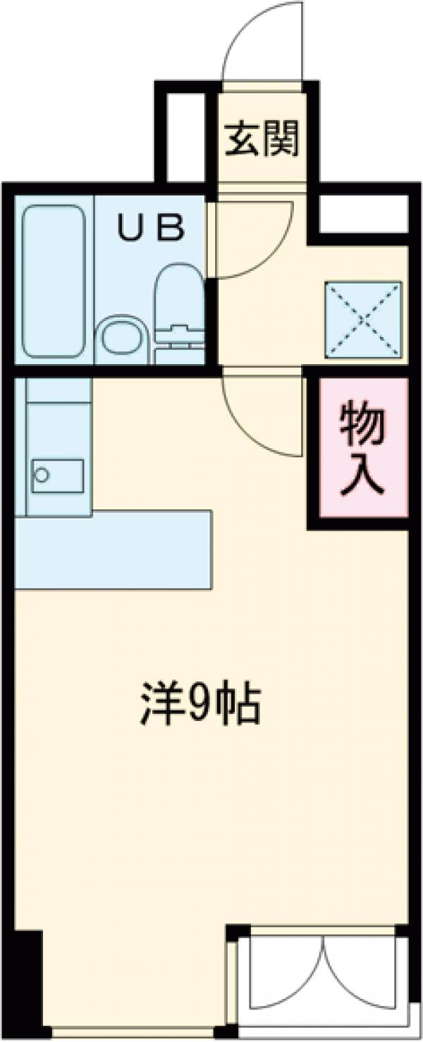 宇都宮ダイカンプラザスポーツメントの間取り