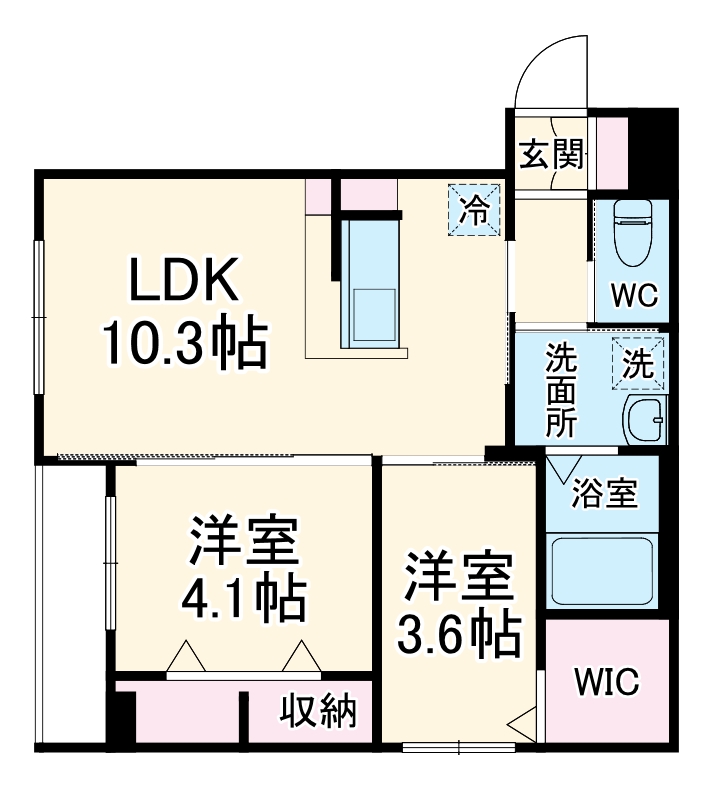 robot home 小田急相模原Ⅱの間取り