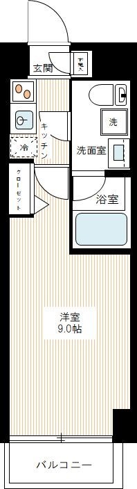 MAXIV赤羽西AZの間取り