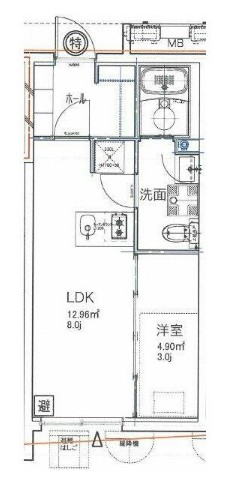 GENOVIA大森町の間取り