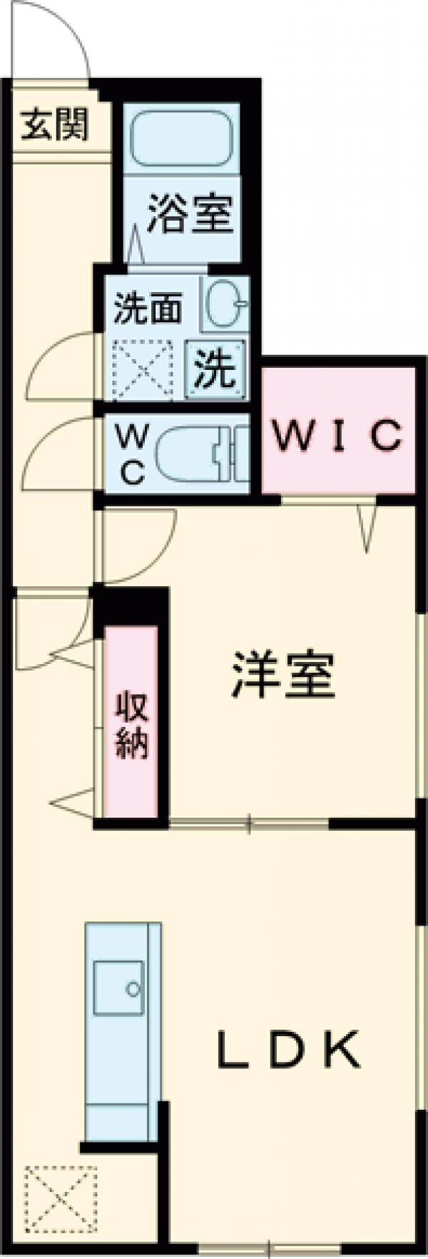 Kakurega桜台の間取り
